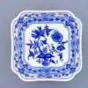Cibulák – Misa šalátová 4-hranná vysoká 15 cm – originálny cibuľový porcelán I. akosť