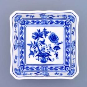 Cibulák – Misa šalátová 4-hranná 18 cm – originálny cibuľový porcelán I. akosť