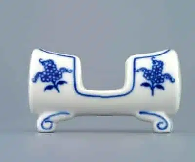 Cibulák – Dóza na špáradlá 8 cm – originál cibuľový porcelán 1. akosť