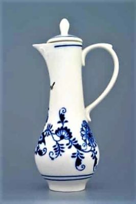 Cibulák – Karafa na ocot, olej, sóju 0,14 l – originál cibuľový porcelán 1. akosť