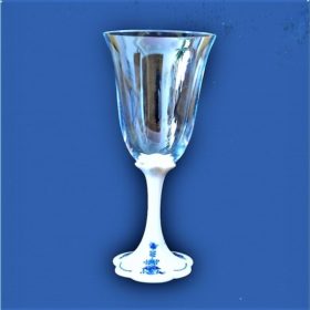 Hagyma - Porcelán szárú kristályüveg - eredeti hagyma porcelán 1. minőség