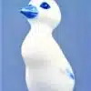 Cibulák – Husička 10 cm – originál cibuľový porcelán 1. akosť
