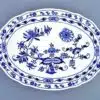 Cibulák – Tanier oválny 35cm – originálny cibuľový porcelán 1. akosť