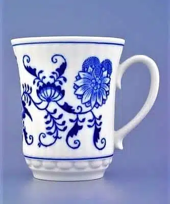 Cibulák – Hrnček Derby 0,25 l – originál cibuľový porcelán 1. akosť