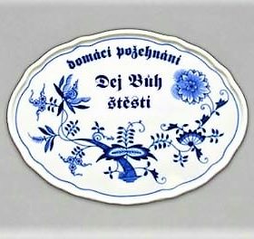 Cibulák – Božie požehnanie 24,5 cm – originál cibuľový porcelán 1. akosť