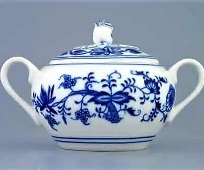 Cibulák – Cukornička s uškami 0,30 l – originál cibuľový porcelán 1. akosť
