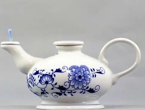 Cibulák – Olejová lampa – originál cibuľový porcelán 1. akosť