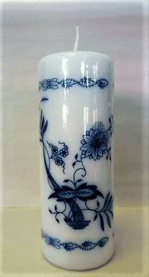 Cibulák – Sviečka parafínová 16 x 6 cm
