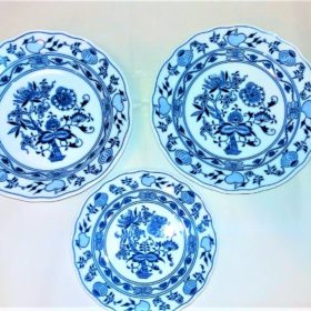 Hagymamintás porcelán - 18 részes tányérkészlet - eredeti Hagymamintás porcelán, 1. minőség