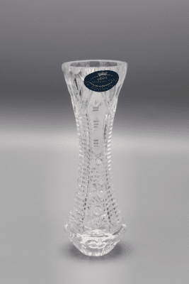 Vágott kristályváza ÚSVIT 15 cm