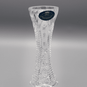 Vágott kristályváza ÚSVIT 15 cm