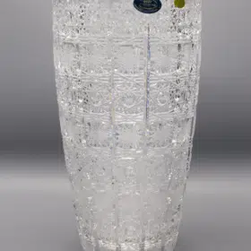 Vágott kristályváza ÚSVIT 30 cm