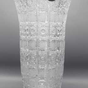 Vágott kristályváza ÚSVIT 32 cm