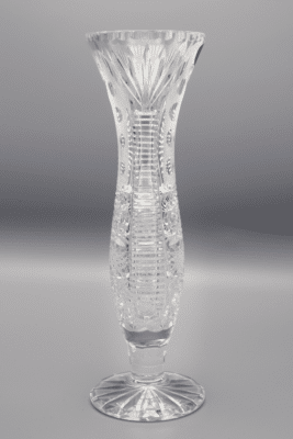 Vágott kristályváza ÚSVIT 25 cm