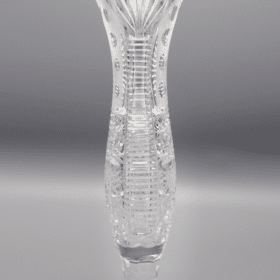 Vágott kristályváza ÚSVIT 25 cm