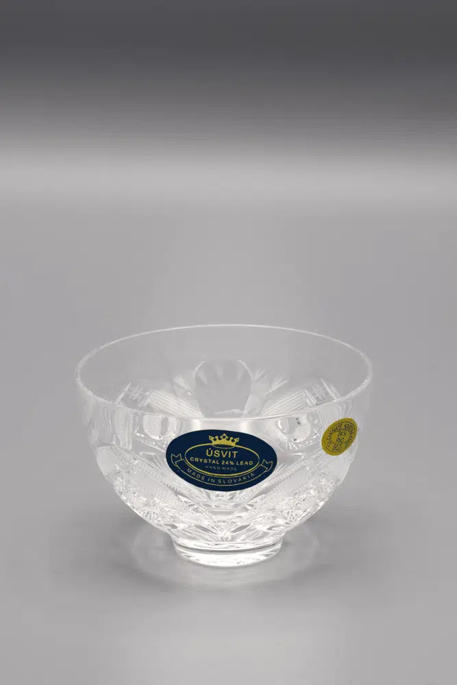 Vágott kristálytál ÚSVIT 7,5 cm - Image 3