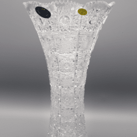 Vágott kristályváza ÚSVIT 25 cm