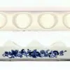 Cibulák – Svietnik adventný rovný – Originálny cibuľový porcelán 1. akosť