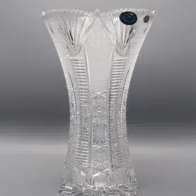 Vágott kristályváza ÚSVIT 25 cm