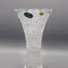 Krištáľová brúsená váza ÚSVIT 20 cm