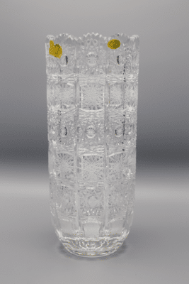Vágott kristályváza ÚSVIT 25 cm