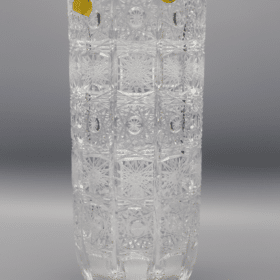 Vágott kristályváza ÚSVIT 25 cm