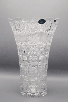 Vágott kristályváza ÚSVIT 25,5 cm