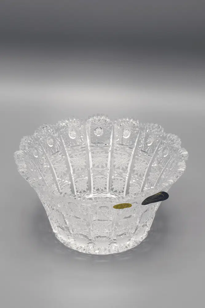 Vágott kristálytál ÚSVIT 14 cm - Image 2