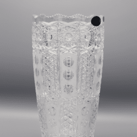 Vágott kristályváza ÚSVIT 26 cm