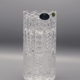 Vágott kristályváza ÚSVIT 20 cm