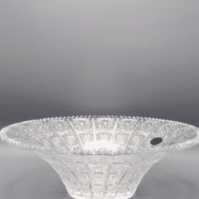 Vágott kristálytál ÚSVIT 30 cm