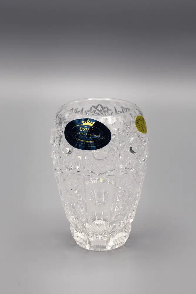 Vágott kristályváza ÚSVIT 8 cm - Image 2
