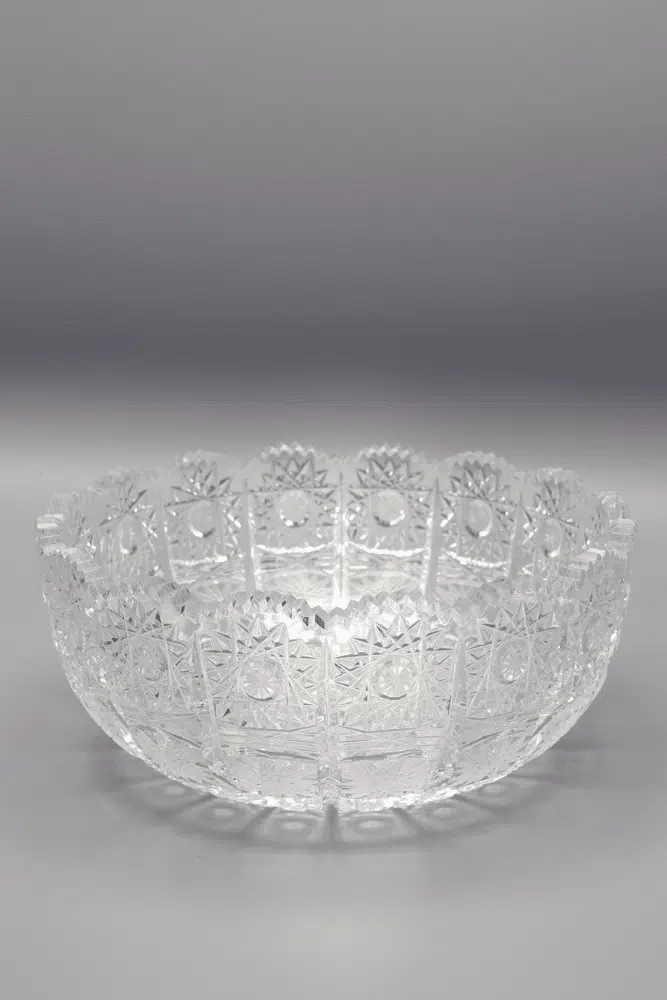 Vágott kristálytál ÚSVIT 18 cm - Image 2