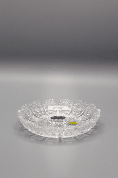 Krištáľový brúsený tanier ÚSVIT 14 cm