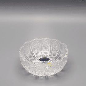 Vágott kristálytál ÚSVIT 12 cm