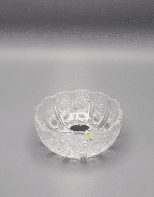 Vágott kristálytál ÚSVIT 12 cm