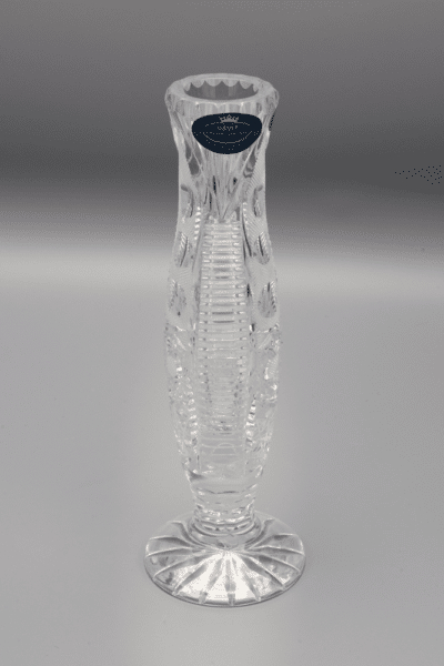 Krištáľová brúsená váza ÚSVIT 18 cm