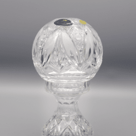 Kristály csiszolt dekorációs gömb ÚSVIT 18,5 cm