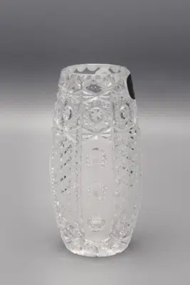 Vágott kristályváza ÚSVIT 12 cm