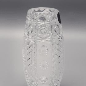 Vágott kristályváza ÚSVIT 12 cm