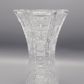 Vágott kristályváza ÚSVIT 21 cm