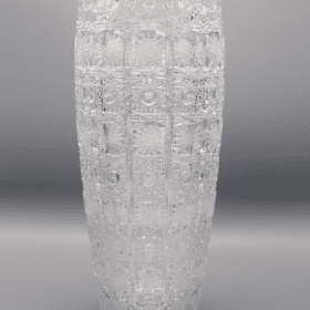 Vágott kristályváza ÚSVIT 30 cm
