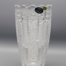 Vágott kristályváza ÚSVIT 21 cm