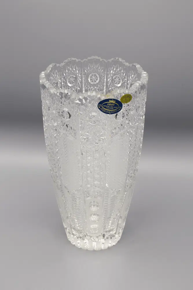 Vágott kristályváza ÚSVIT 21 cm - Image 2