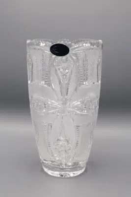 Vágott kristályváza ÚSVIT 21 cm