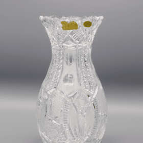 Vágott kristályváza ÚSVIT 21 cm