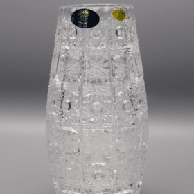 Vágott kristályváza ÚSVIT 20 cm