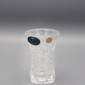 Vágott kristályváza ÚSVIT 9,5 cm