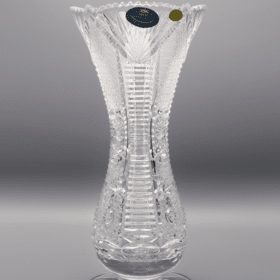 Vágott kristályváza ÚSVIT 26 cm