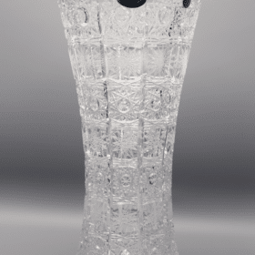 Vágott kristályváza ÚSVIT 30 cm
